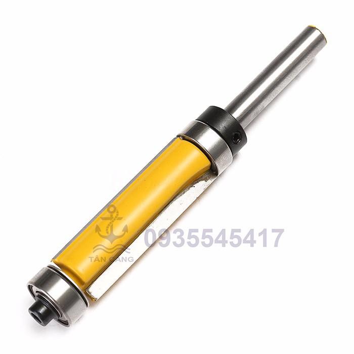 Mũi Router Phay Thẳng Bi Trên – Dưới 37mm Cốt 6.35 mm