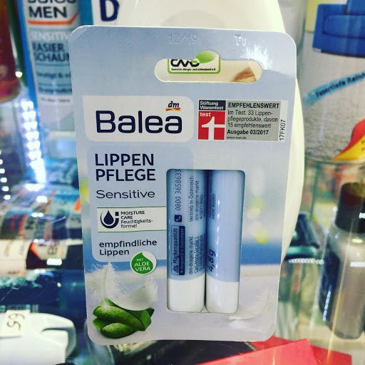 Son dưỡng môi Balea- cấp ẩm mờ thâm hạn chế nứt nẻ bảo vệ môi