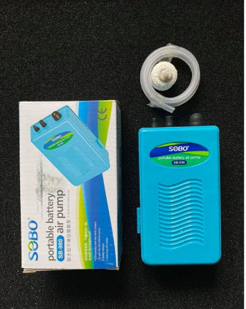 [Hoàn Tiền 10%] Máy Sủi Oxy Pin SOBO SB980 ( Tặng kèm dây oxi và cục sủi oxi)