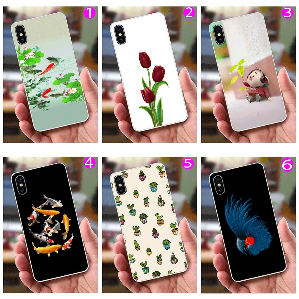 Ốp Lưng iPhone X / XS (dẻo viền trắng trong) - Cha Mẹ