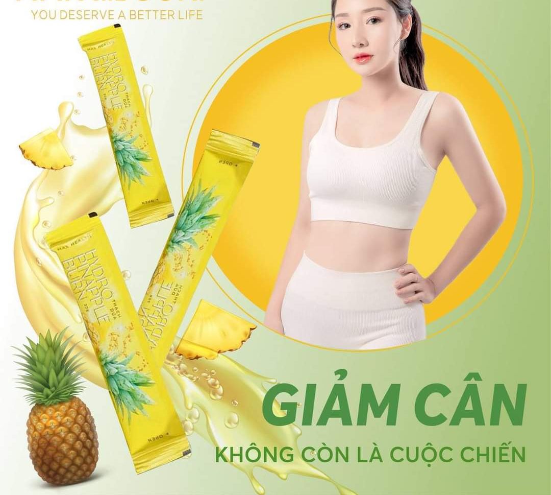 Thạch dứa giảm cân Hàn Quốc