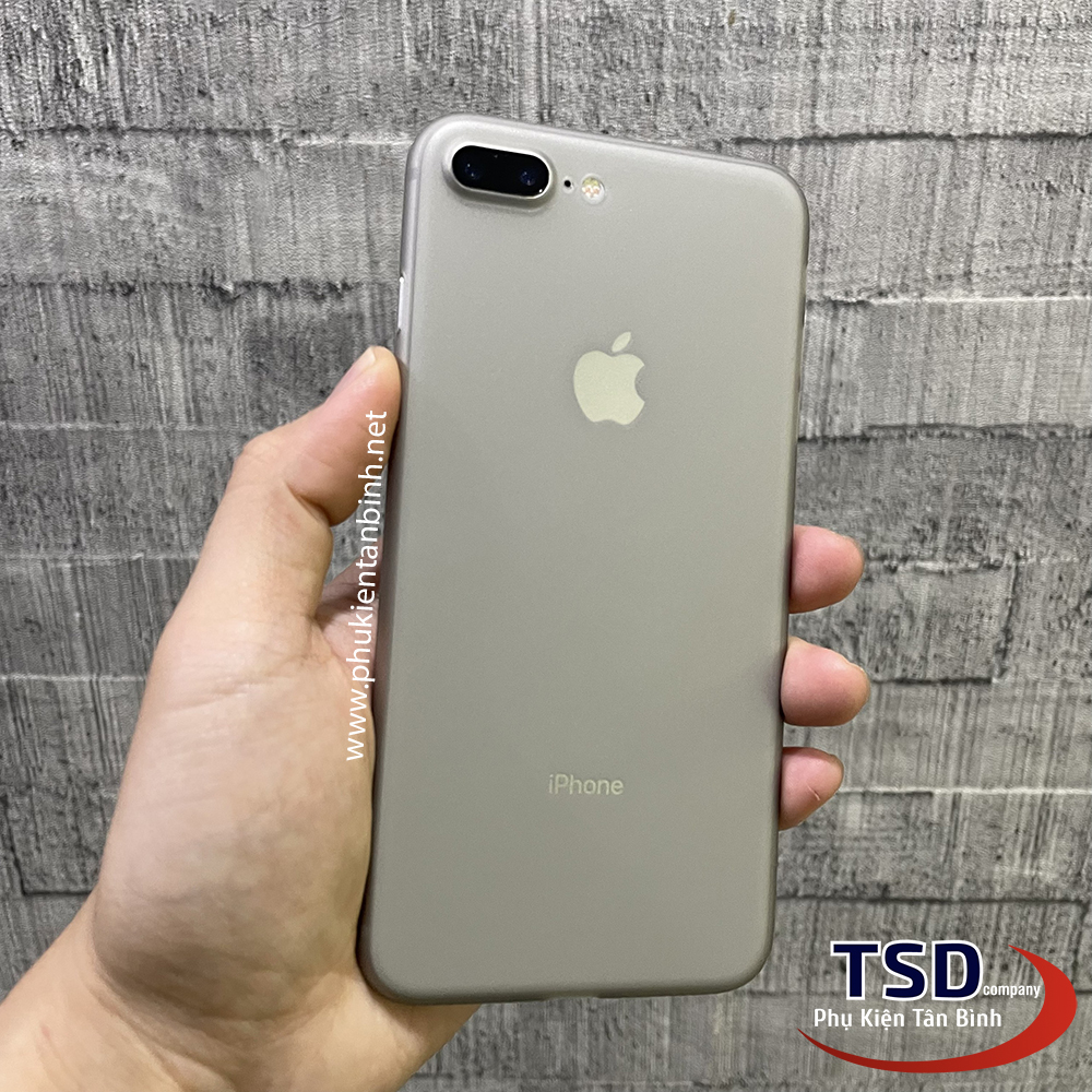 Combo 2 Ốp Lưng Trong Nhám Unibody Cho iPhone 7 Plus & 8 Plus