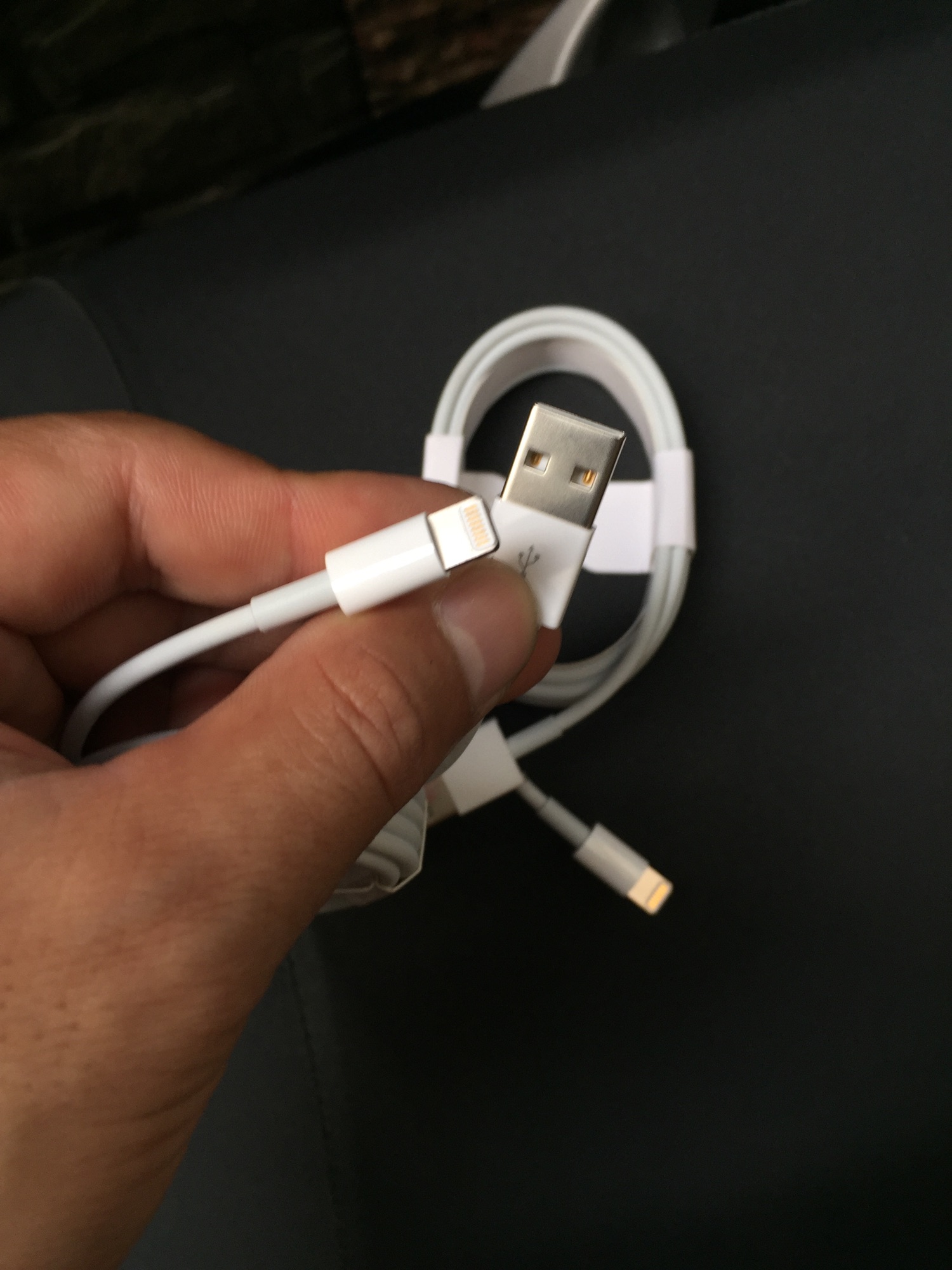 Cáp iPhone iPad zin bóc máy 2m