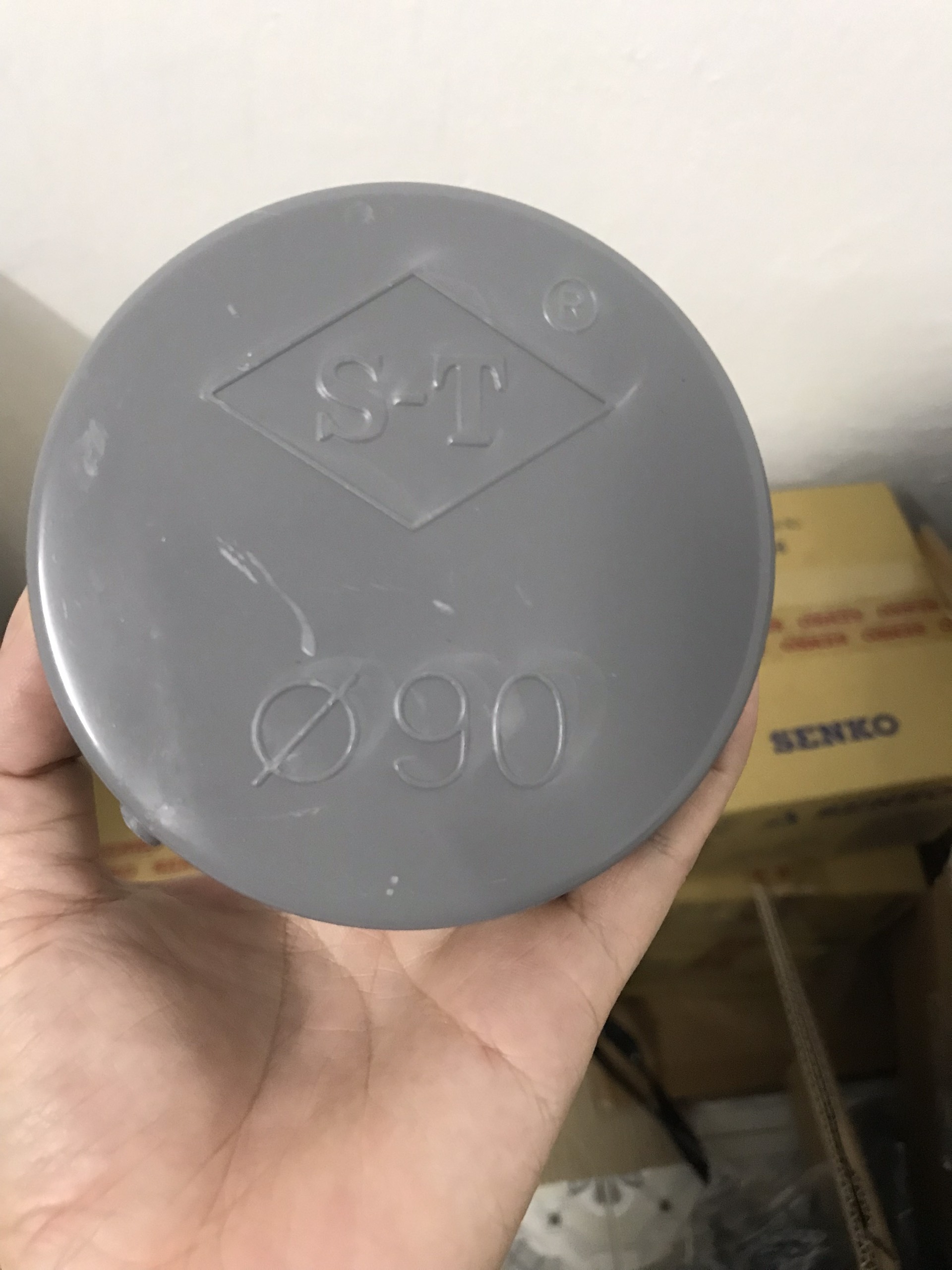 Nắp bịt, Bít ống PVC phi 114,140,168,200,220 - Hàng tốt