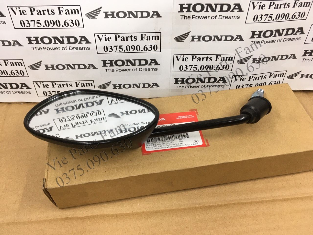 Bộ gương trái . phải wave. rsx. dream, future. blade chính hiệu honda