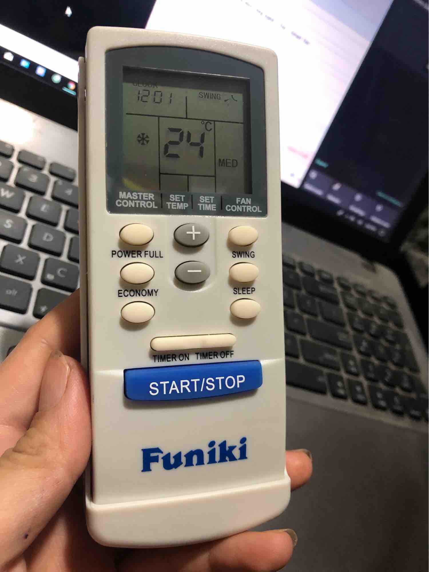 Điều khiển điều hoà funiki xịn