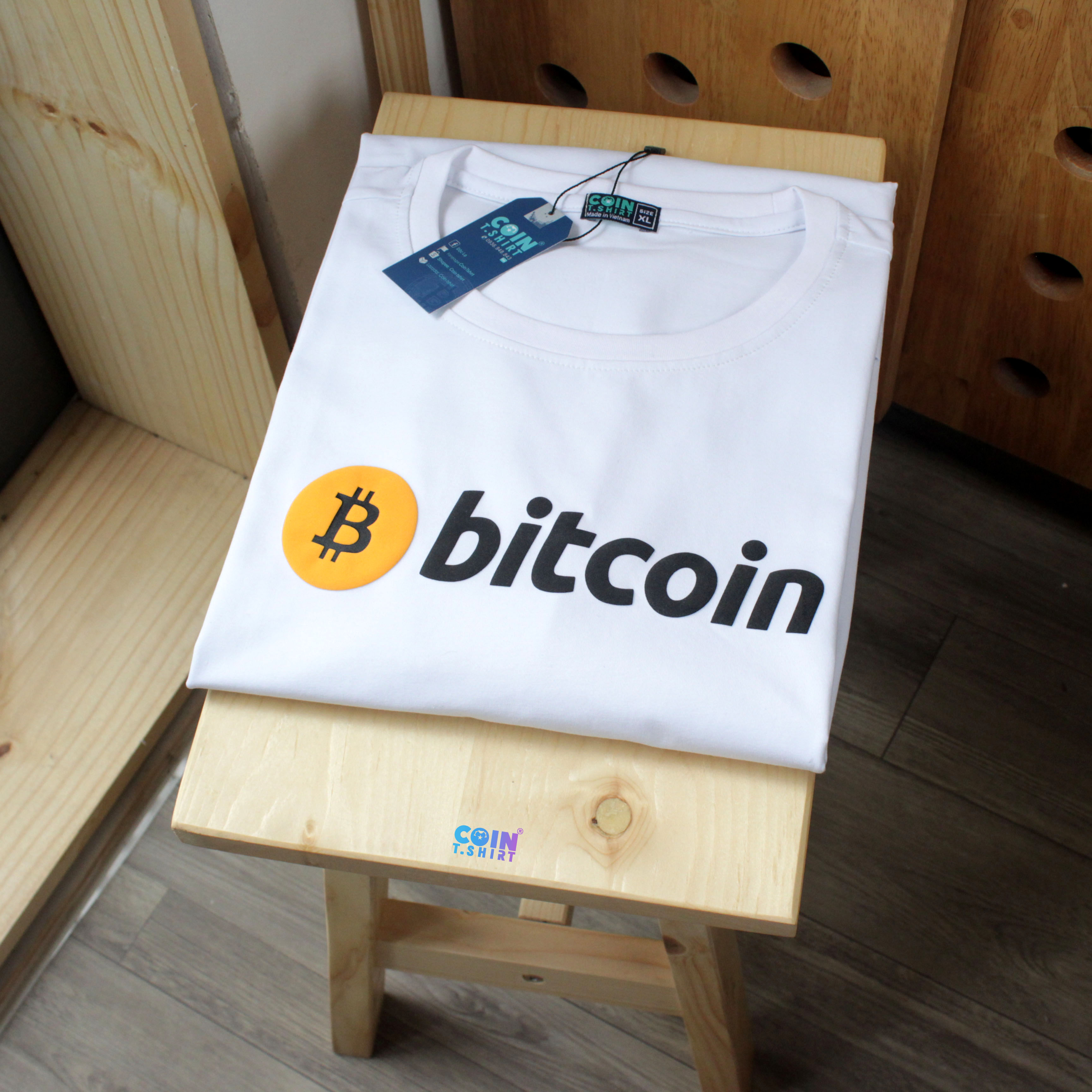 Áo Thun Cao Cấp BITCOIN, Binance, Cointshirt, Ethereum, crypto