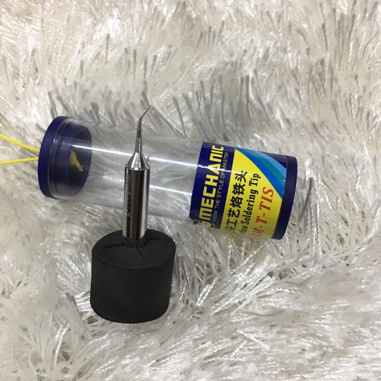 [HCM]Mũi hàn mechanic siêu nhọn 0.2mm (mũi cong)