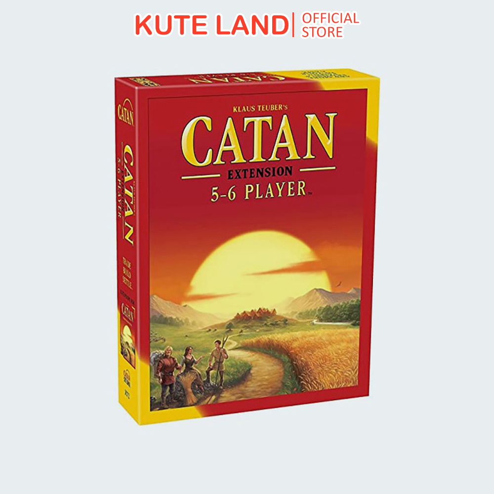 Trò Chơi Thẻ Bài Boardgame The Settle Of Catan Extension Bản Mở Rộng 5-6 Người Chơi Tiếng Anh Chất Lượng Cao