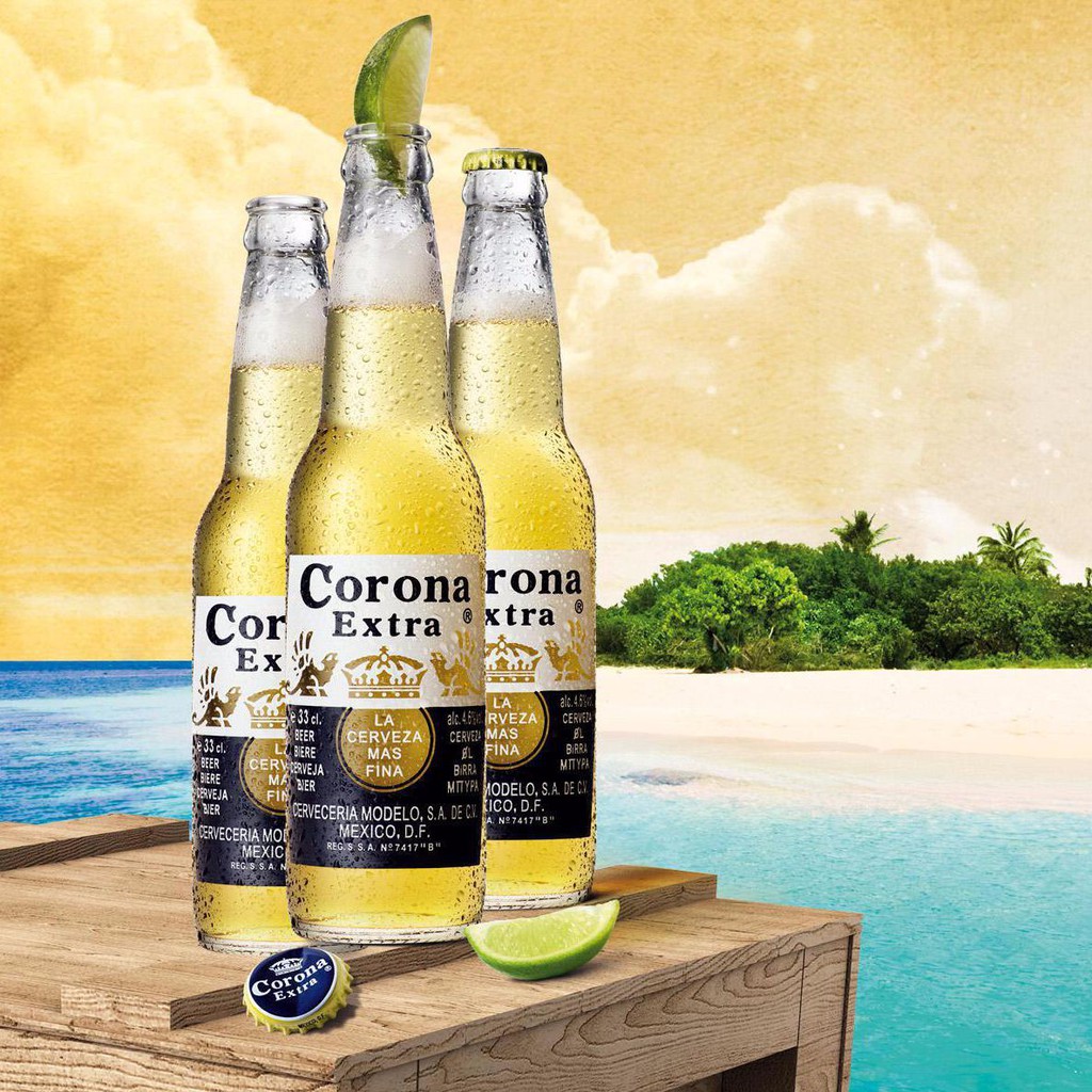 Bia Corona Extra Thùng 24 chai 355ml