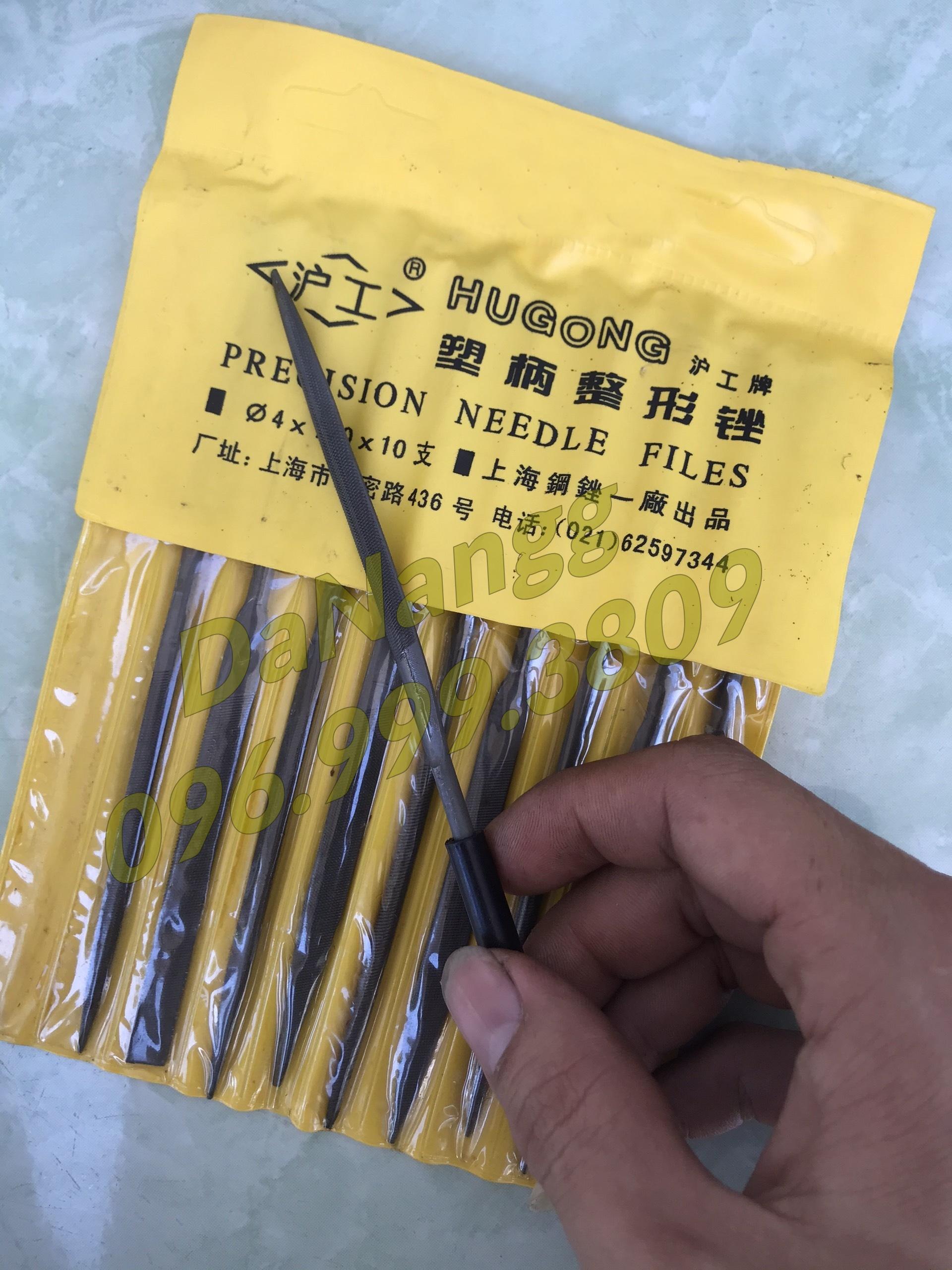 Bộ dũa kim hợp kim 10 cây cao cấp