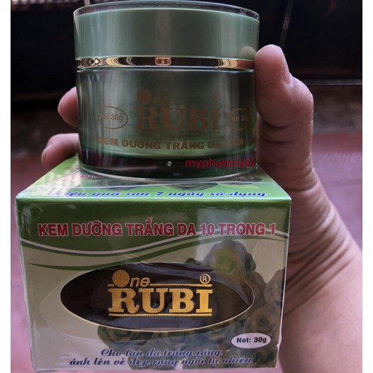 KEM DƯỠNG TRẮNG DA 10 TÁC DỤNG RUBI