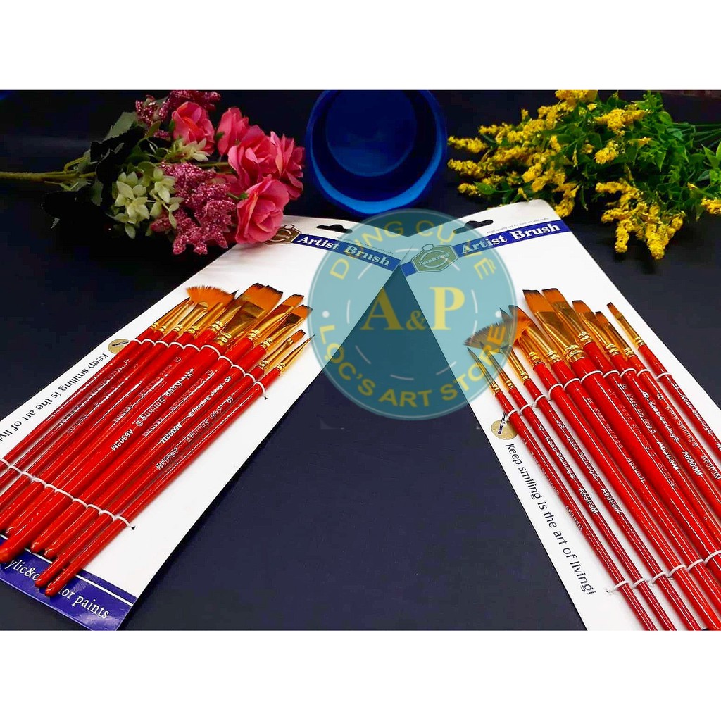 Bộ Cọ Artist Brush Set - 606 (10 cây)