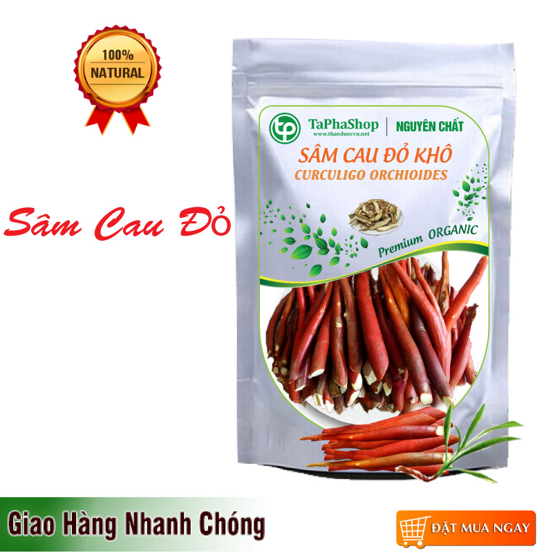 Sâm cau đỏ sấy khô 500g - thảo dược tấn phát