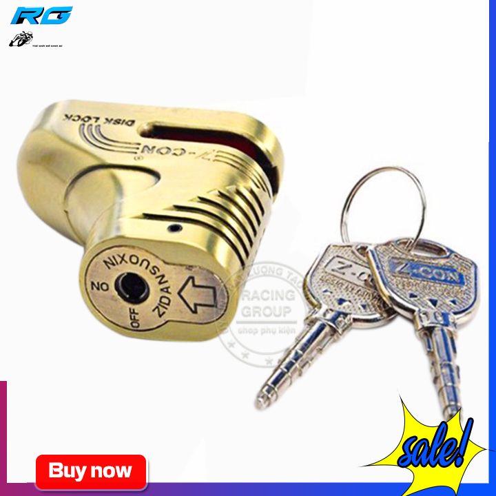 Khóa đĩa chống trộm cho xe máy Z-con