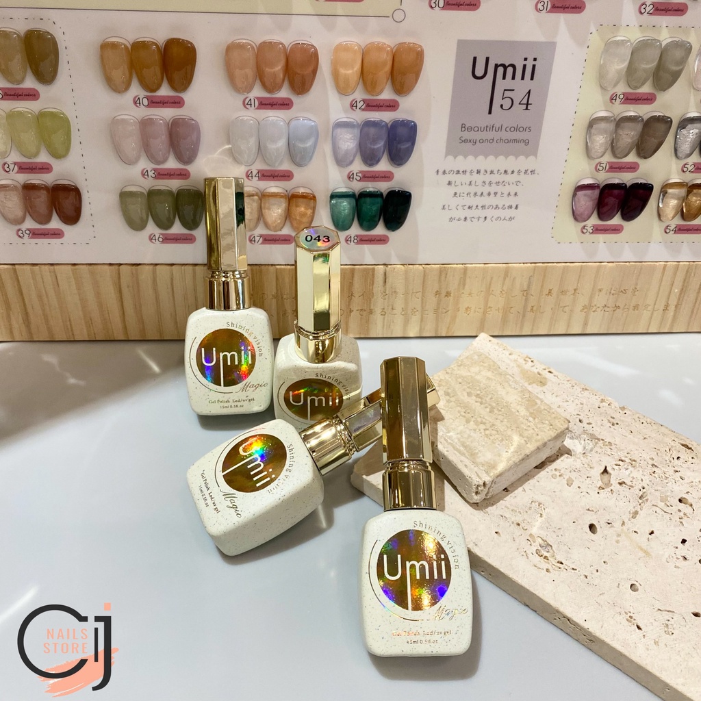 {CJ Nails Store} Sơn thạch Umii 54 chai lẻ (28-54)