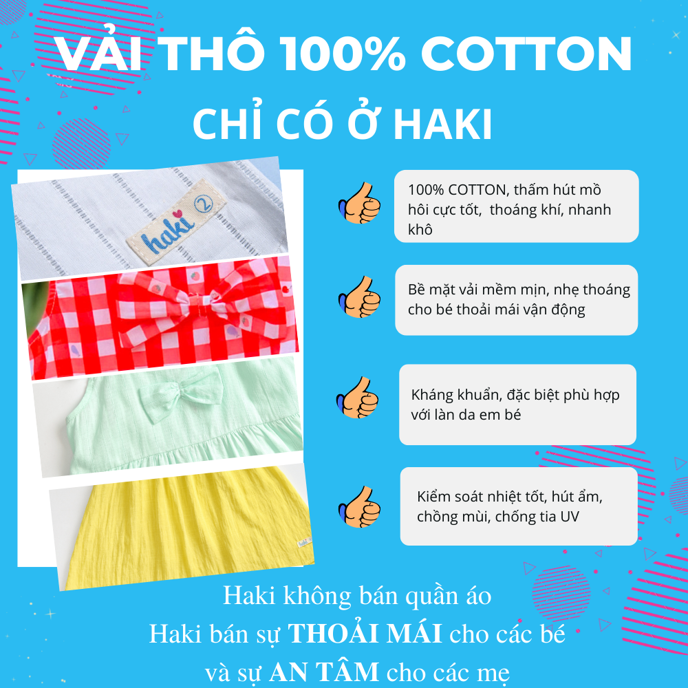 Bộ Yukata cộc tay cho bé HAKI HK152 (10-26kg)