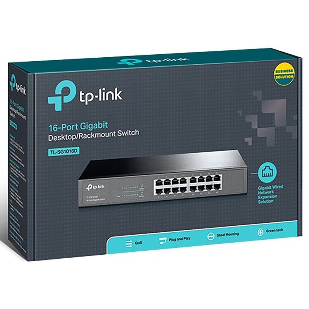 Bộ chia tín hiệu TP-LINK 16 cổng Gigabit Desktop/Rackmount Switch