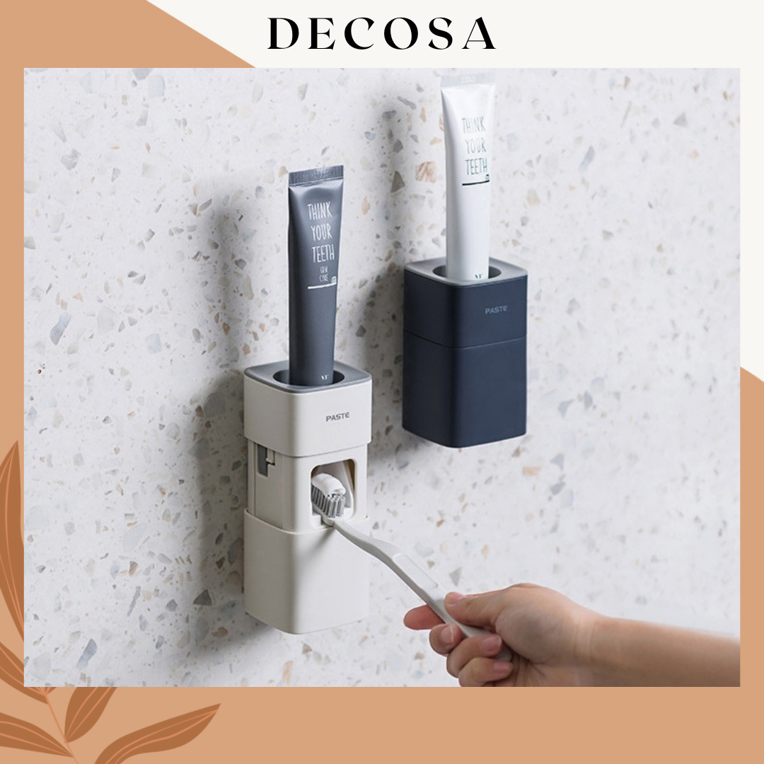 Dụng cụ lấy kem đánh răng tự động dán tường DECOSA