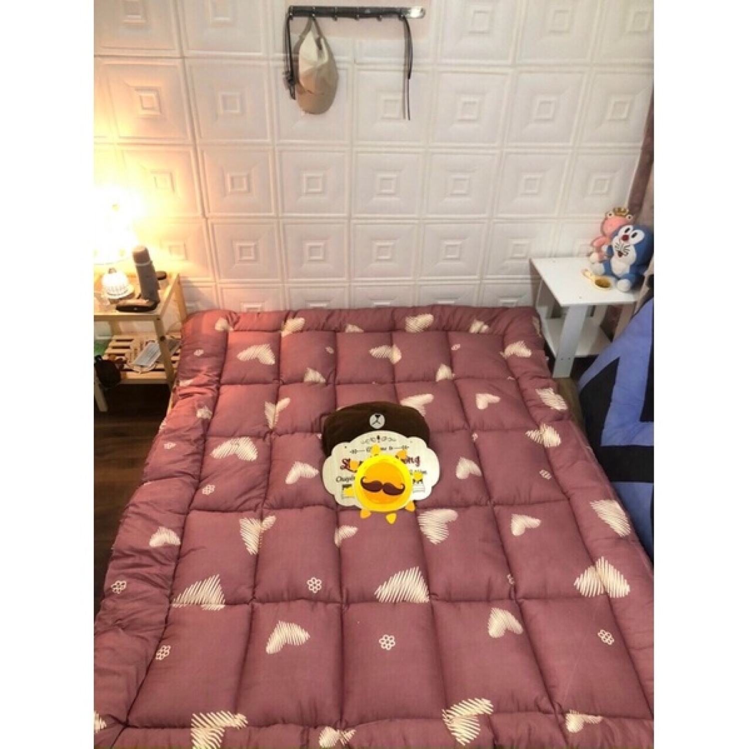 Tấm bảo vệ nệm topper, tấm làm mềm nệm topper 7cm Duo Decor dày dặn