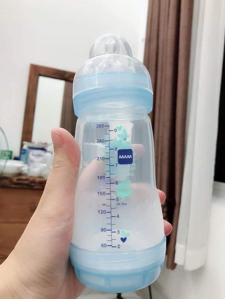 [HÀNG ĐỨC] Bình sữa chống đầy hơi Mam  260ml