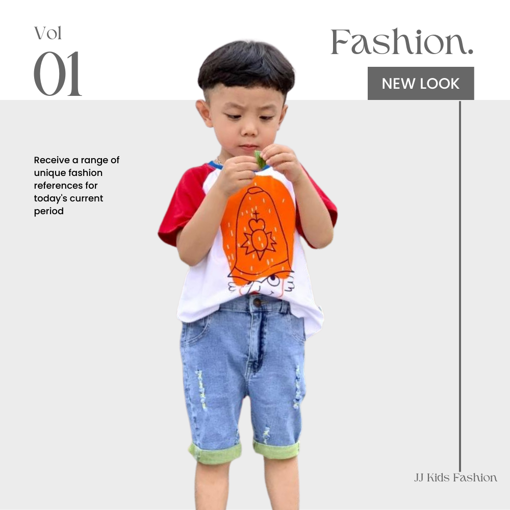 Quần jean bé trai,quần jean lững bé trai năng động thoải mái full size | FREESHIP MAX - JJ Kids Fashion