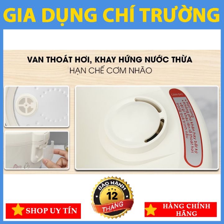 [NỒI CƠM ĐIỆN NẮP GÀI] Kangaroo KG12RC1 1.2 lít