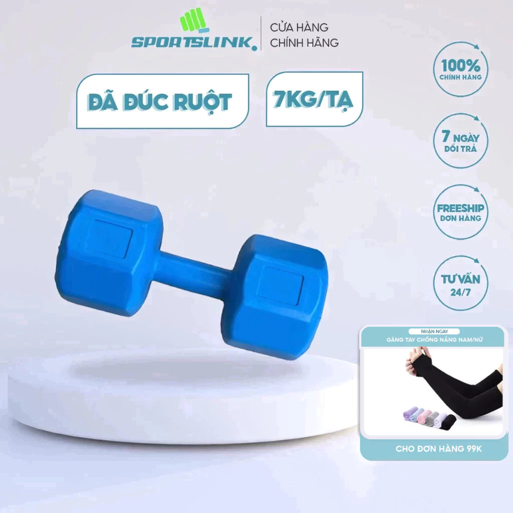 Tạ tay nhựa VN 7kg Sportslink