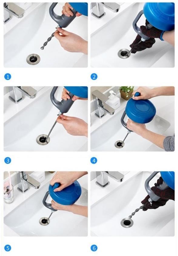 Dụng cụ thông cống 10m thế hệ mới GX-910