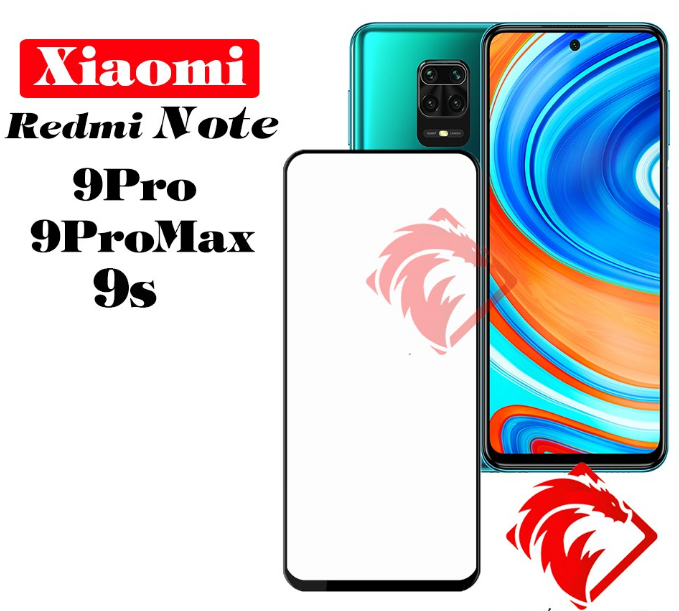 Kính cường lực xiaomi redmi note 9 pro / 9 pro max / note 9s full màn 9d thế hệ mới