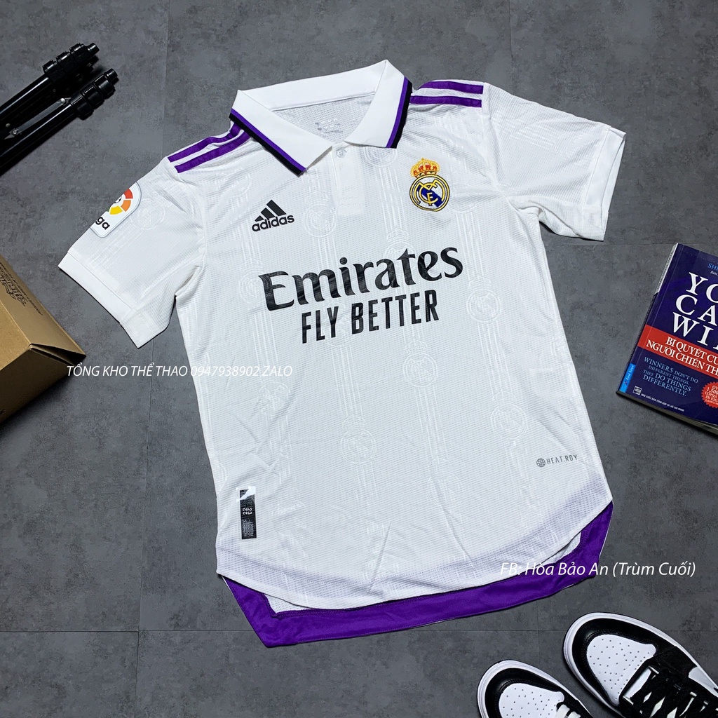 Áo Bóng Đá Clb Real Madrid Sân Nhà 2023 Mẫu Chính Thức - Áo Đá Banh Real  2023 | Lazada.Vn