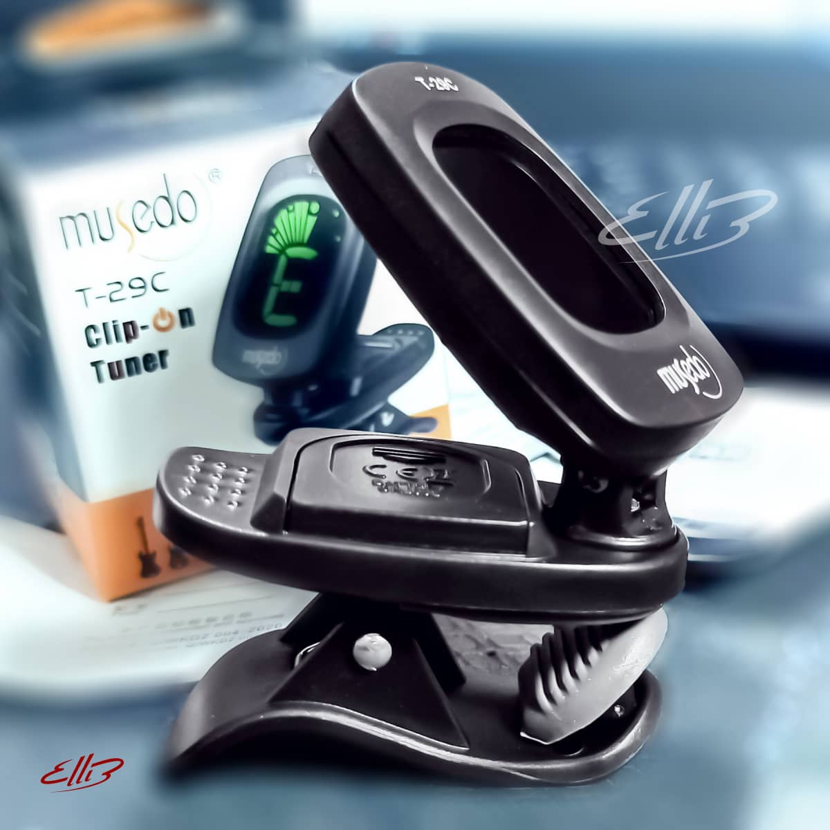 [HCM]Máy lên dây đàn Musedo T-29G Tuner dành cho Guitar