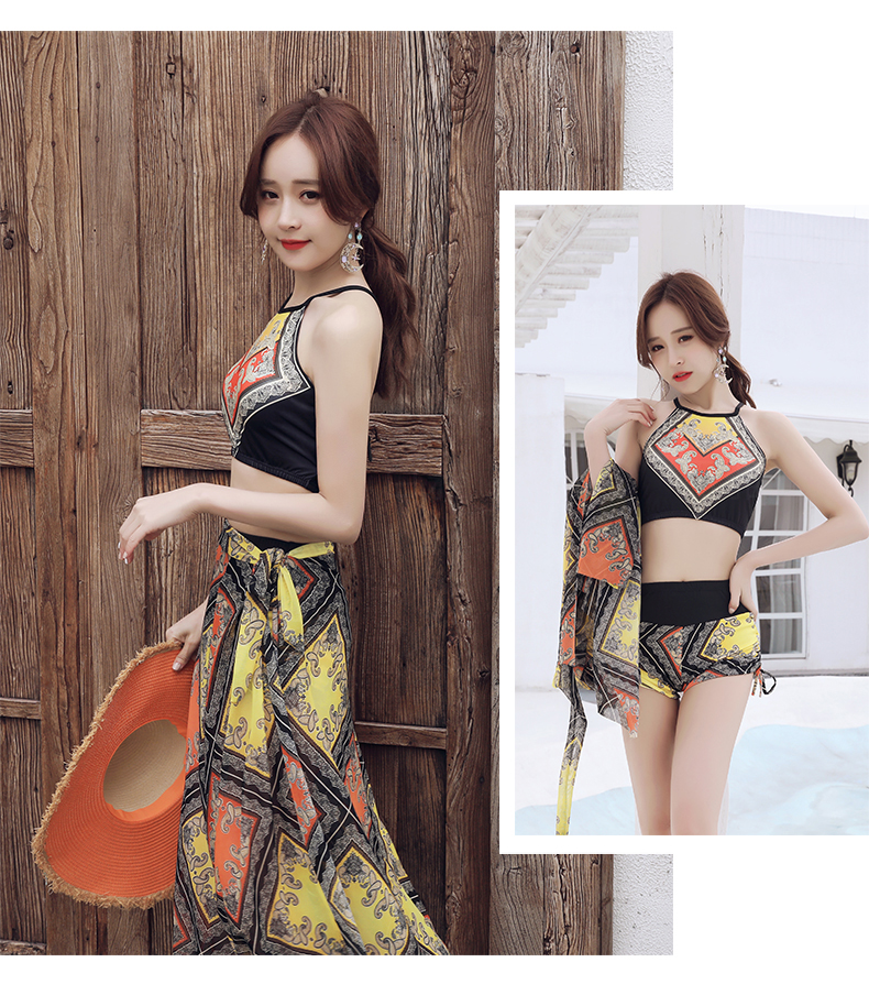 Bộ đồ bơi bikini 3 mảnh y hình BY4394