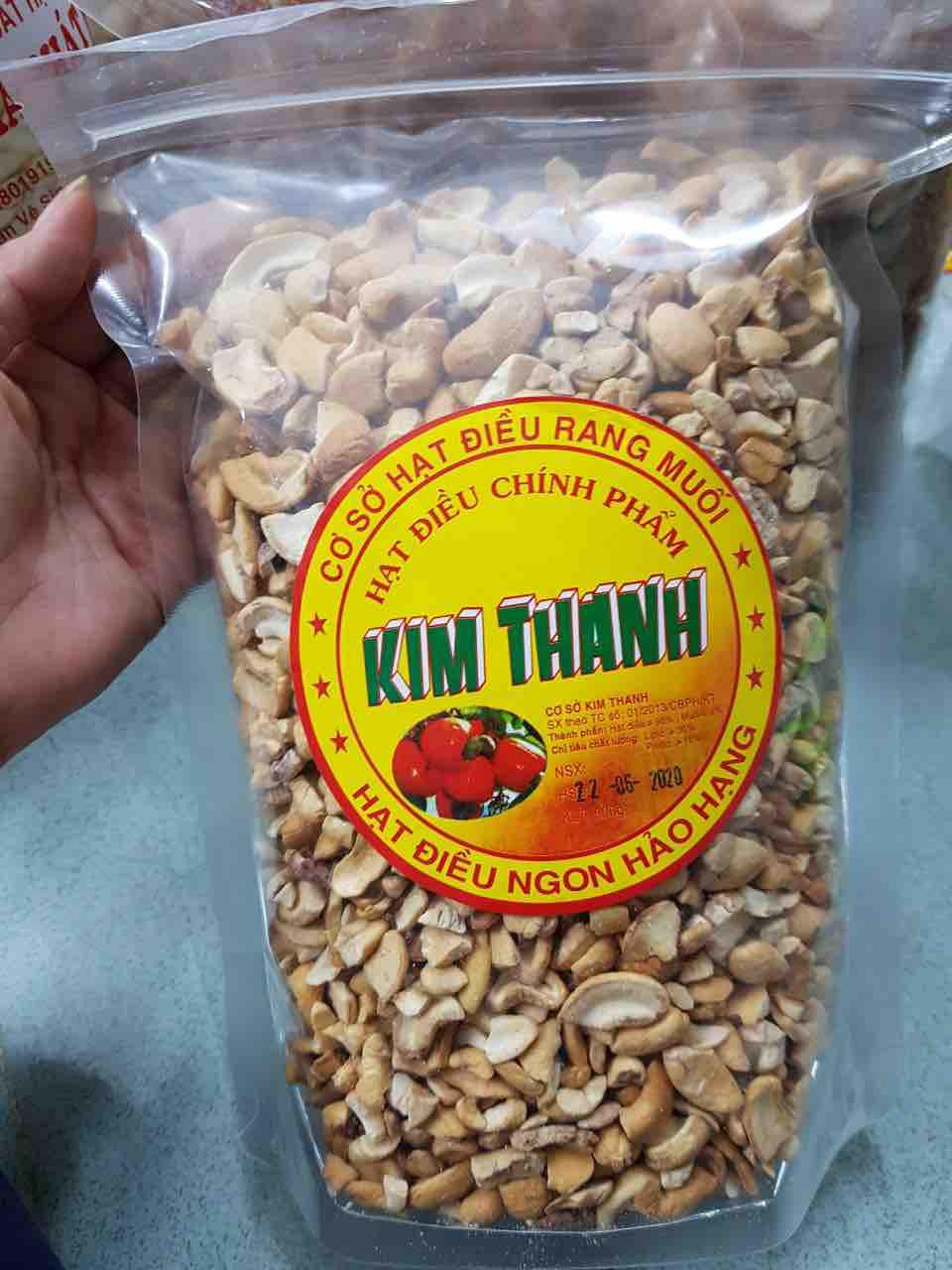 Hạt điều bể 4 Bình Dương 800g - date luôn mới