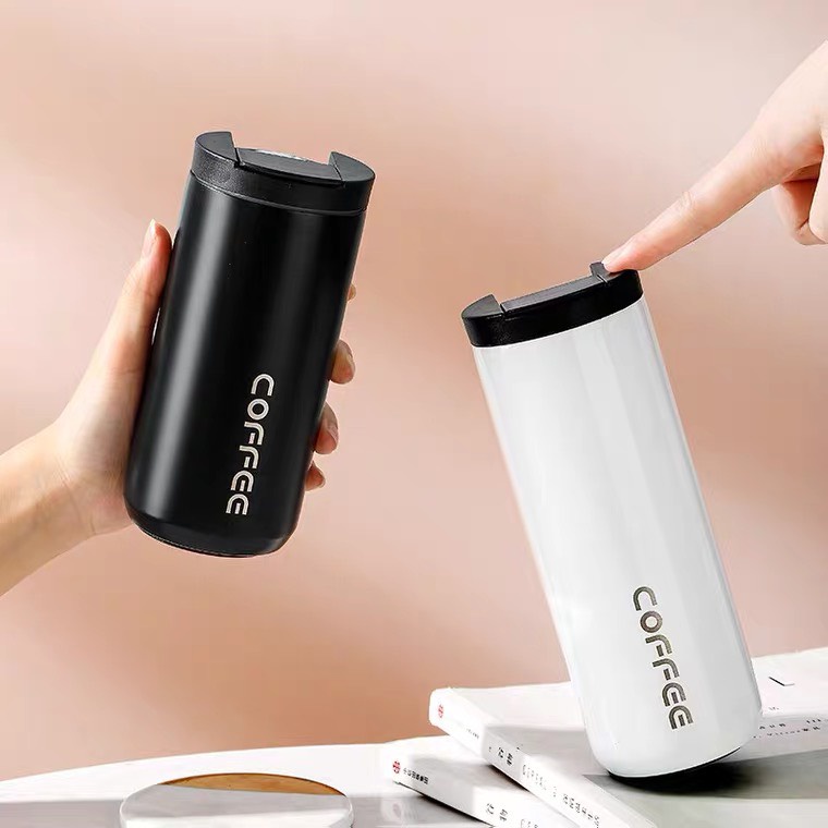 [Hàng tặng không bán - HB Gift] Ly giữ nhiệt Coffee 400ml (mẫu ngẫu nhiên)