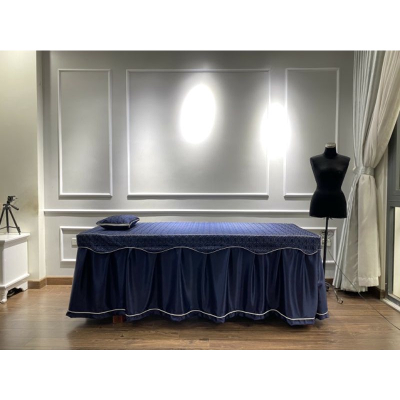 Ga lụa trần spa kèm vỏ gối
