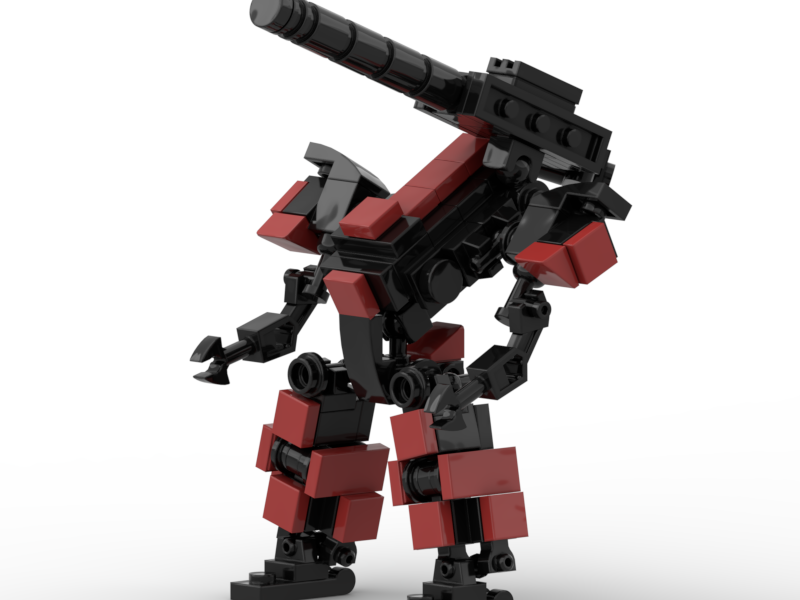 Le Go Đồ Chơi Lắp Ráp Robot Moc Mech Rocket