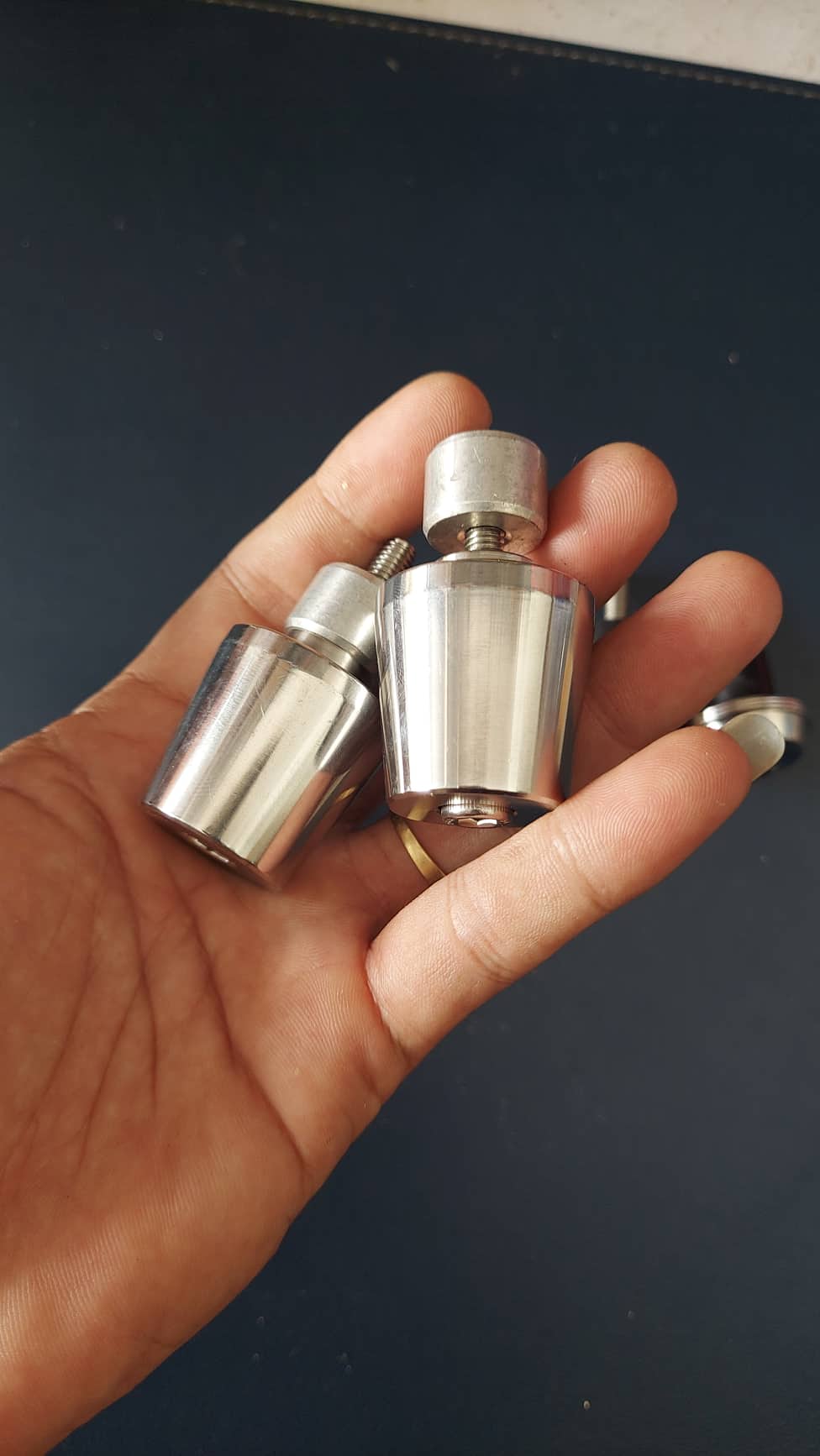 Gú tay lái salaya sh và gù thái cnc chỉ âm mỏng giá 1 cặp