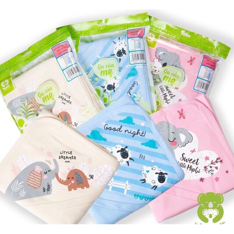 Chăn Ủ Cotton Mipbi 1 Lớp