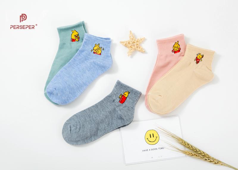 combo 5 đôi vớ nữ dài cá tính hàn quốc nhiều màu