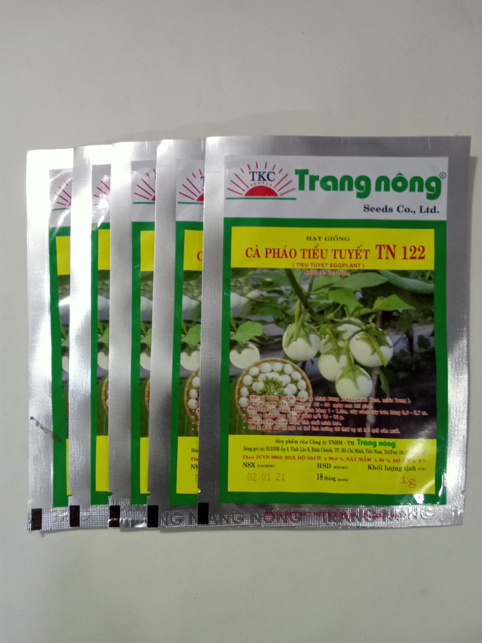 HẠT GIỐNG RAU ĂN QUẢ  HIỆU TRANG NÔNG