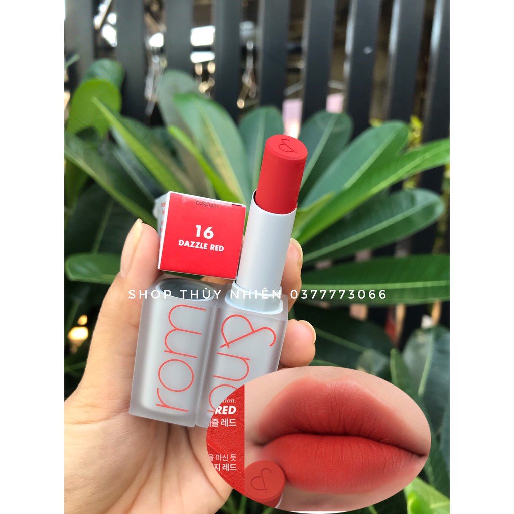 Son Thỏi Lì Romand New Zero Matte Lipstick