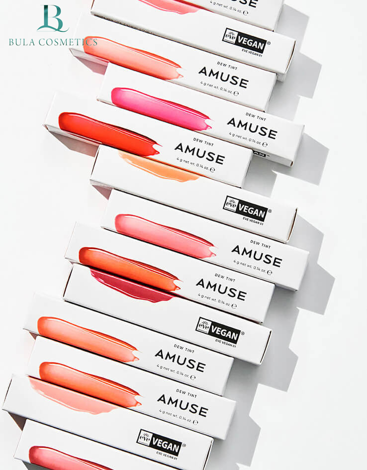 Son Tint Bóng AMUSE Dew Tint Thuần Chay