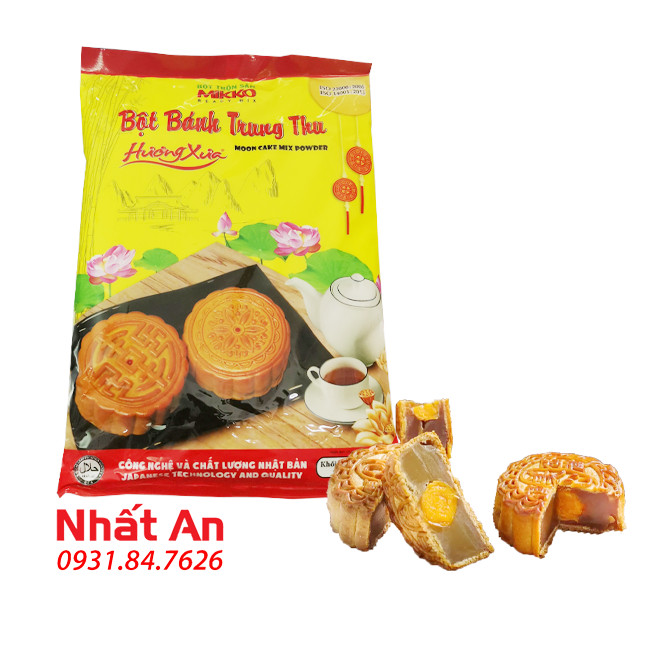 Bột vỏ bánh trung thu trộn sẵn Mikko 1kg