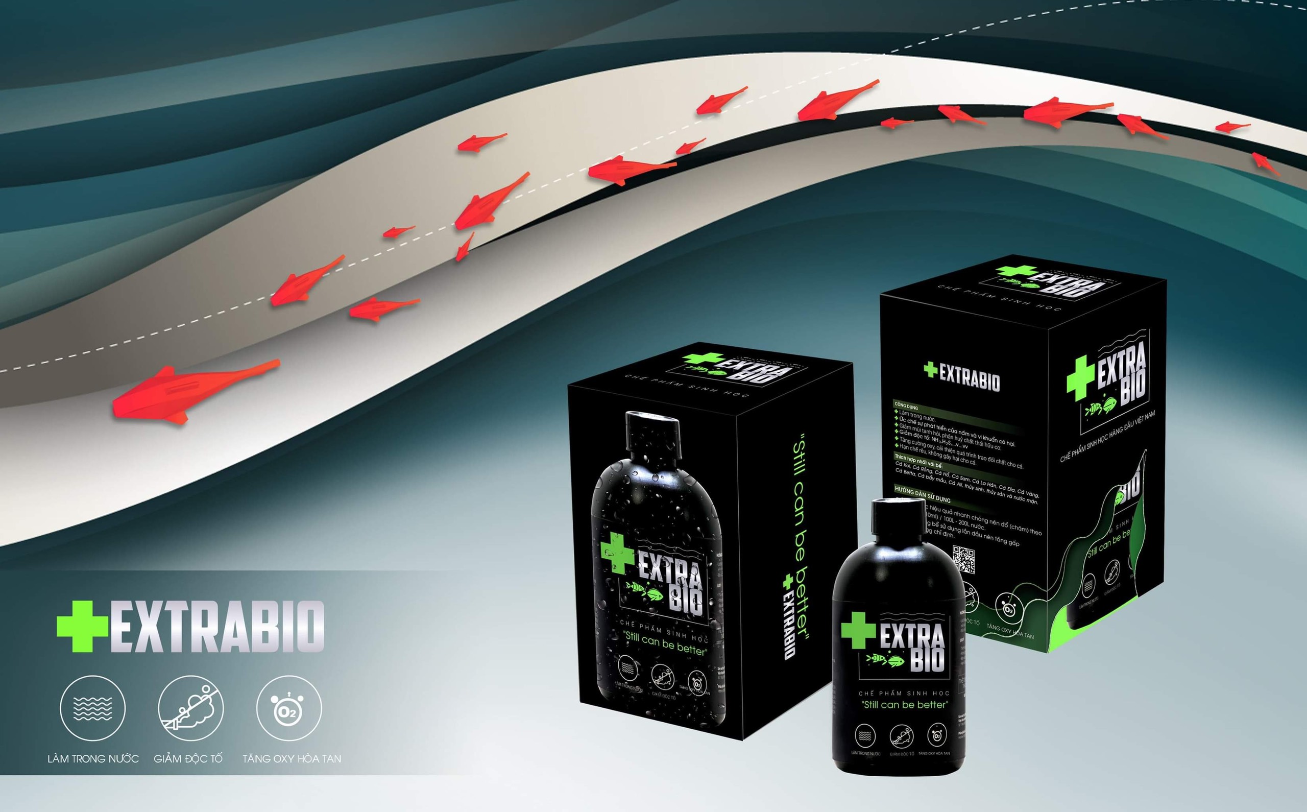 Men vi sinh EXTRA BIO - sản phẩm cao cấp cho cá cảnh