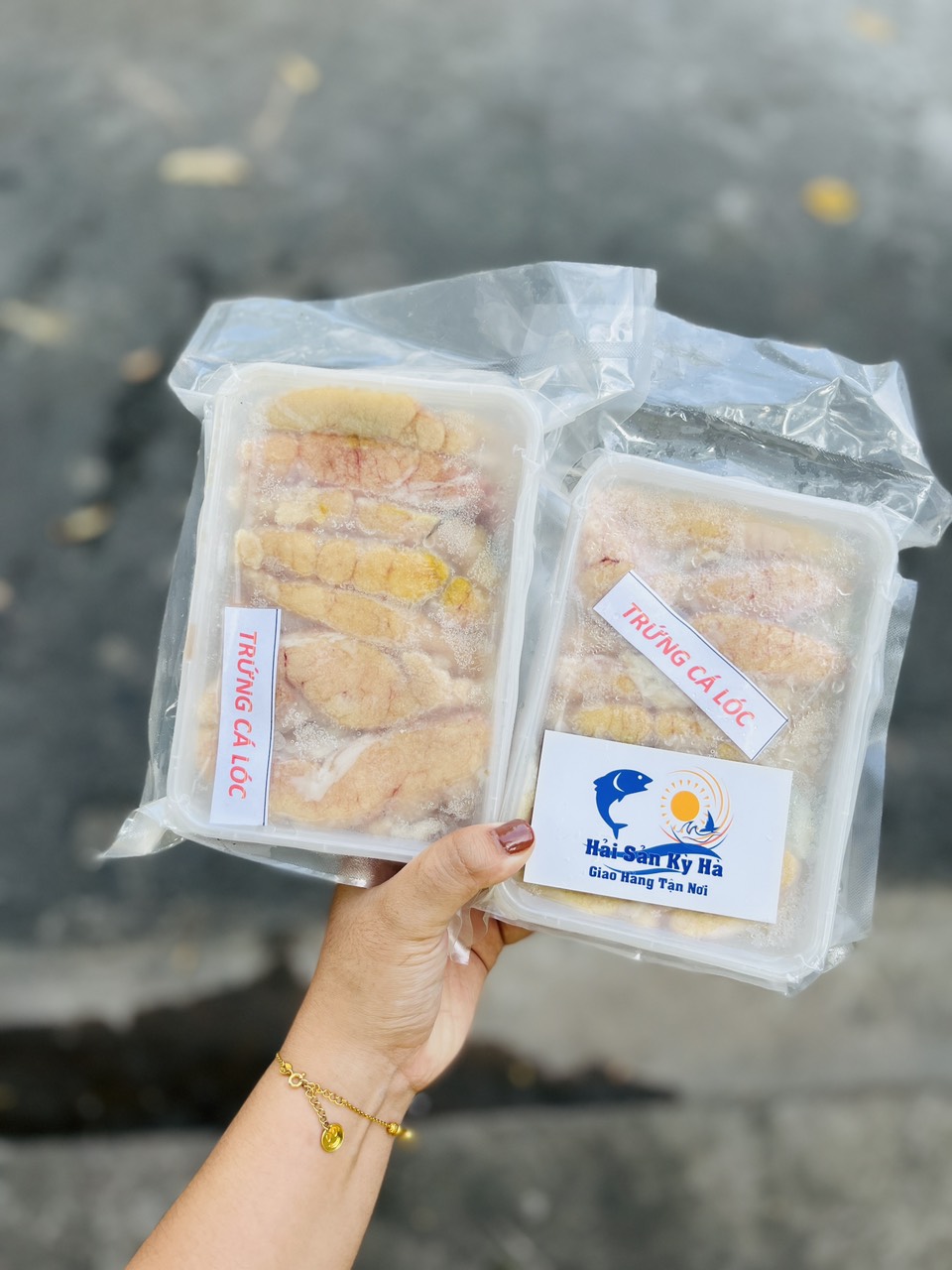 [GIAO NHANH 2H HCM] Giá Sỉ 1KG Trứng cá lóc