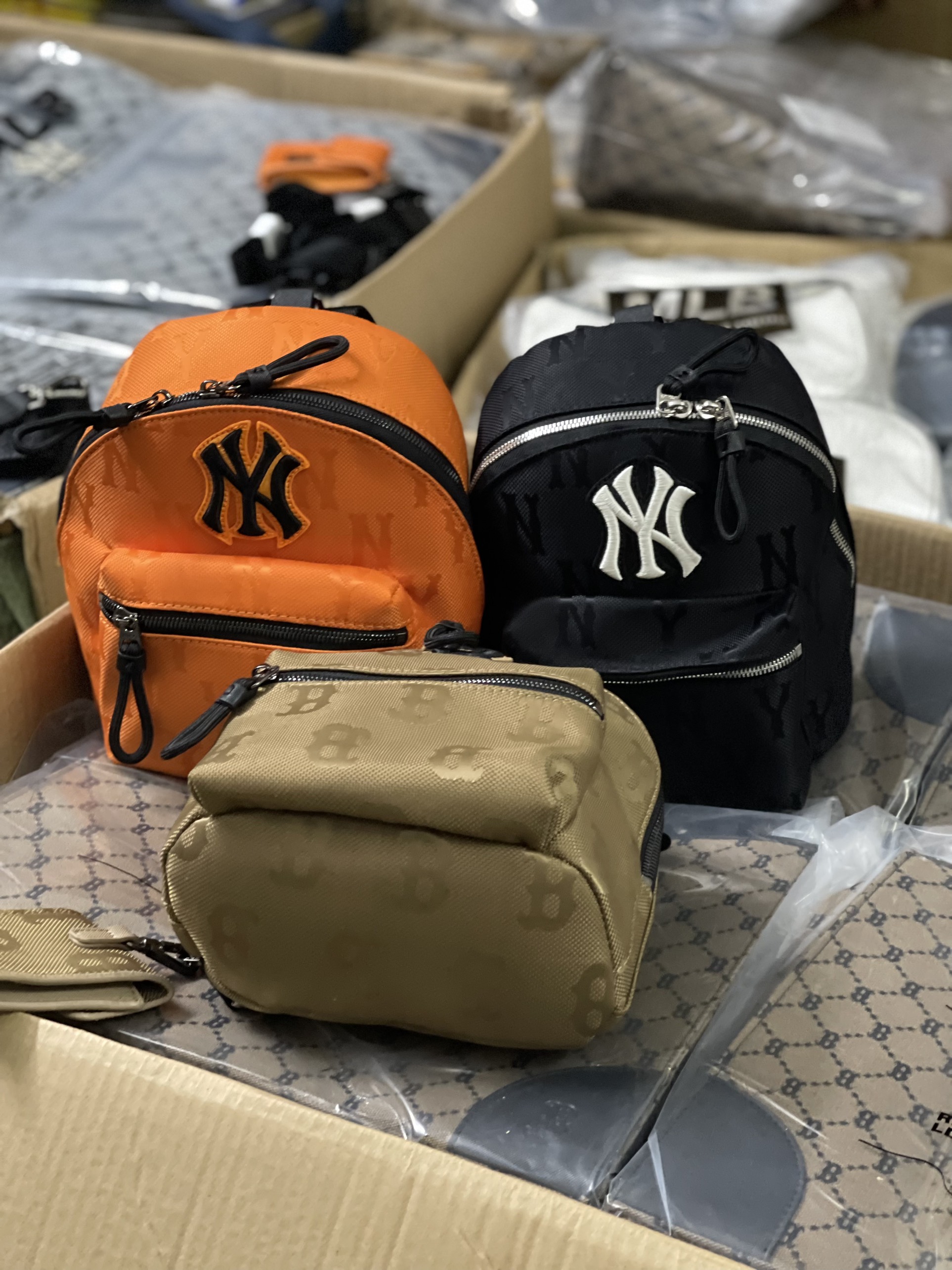 Balo MLB Vải Dù Mini