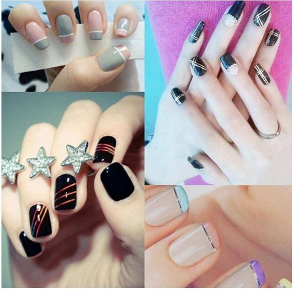 Set 30 dây kim tuyến trang trí móng cuộn 1mm