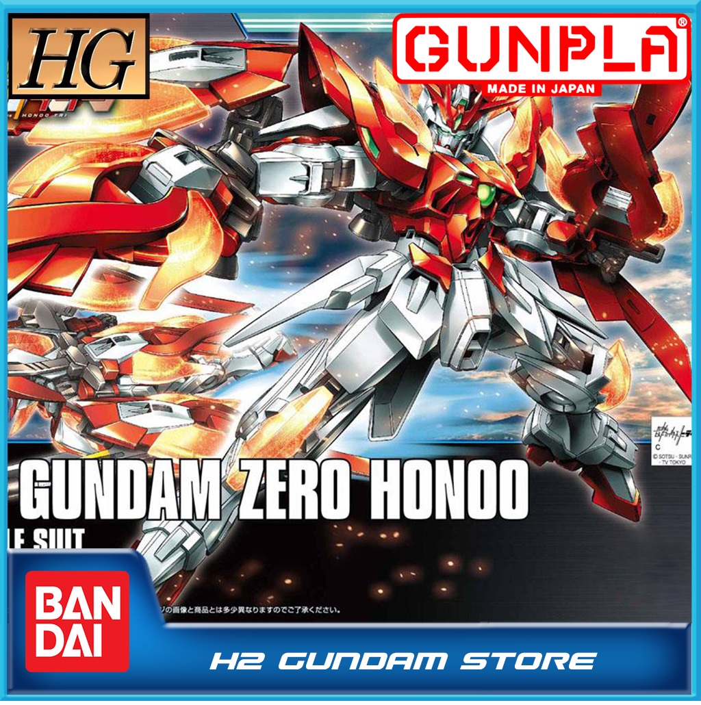 Mô hình Bandai HG 1/144 Wing Gundam Zero Honoo (Gundam Model Kits)