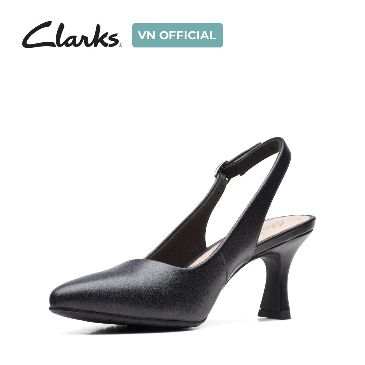 Giày Cao Gót 7cm Da Nữ Clarks - Kataleyna Step